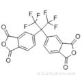 1,3-izobenzofürandion, 5,5 &#39;- [2,2,2-trifloro-1- (triflorometil) etiliden] bis- CAS 1107-00-2